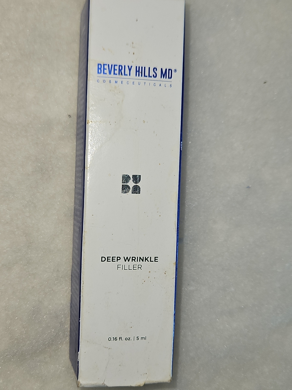 NIB Beverly Hills MD Deep Wrinkle Filler - White .16 fl oz